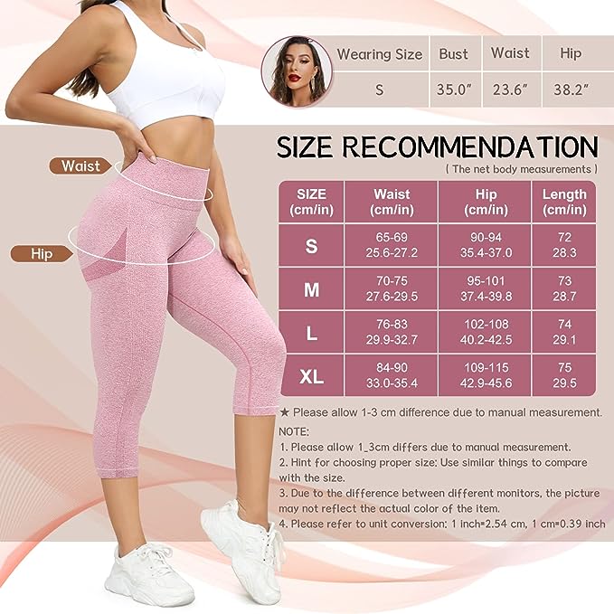 Leggins para Mujer Cortos push up - Imagen 6