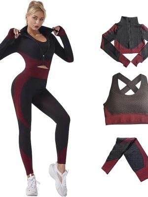 Conjunto de entrenamiento de 3 piezas para mujer