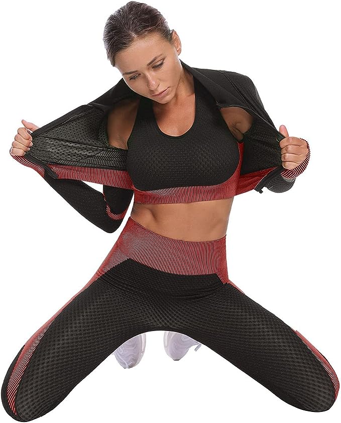Conjunto de entrenamiento de 3 piezas para mujer - Imagen 5