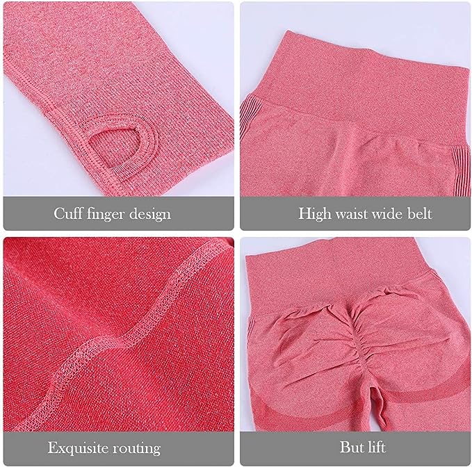 Conjunto Deportivo para Mujer 3 Piezas de Manga Larga - Imagen 4