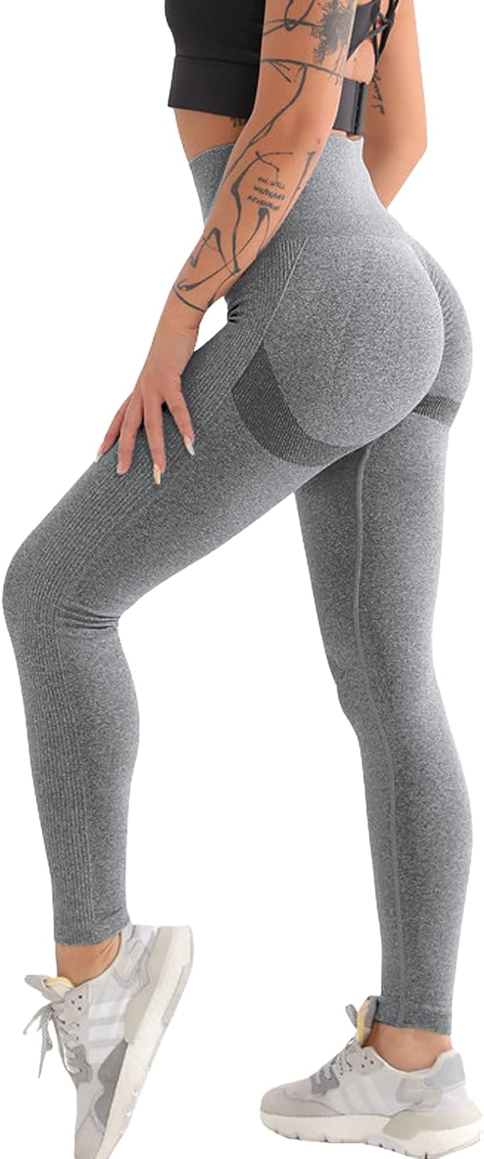 Leggings Deportivos Mujer Push Up Mallas Anticeluliticos