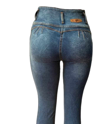 Vaquero Azul con rotos
