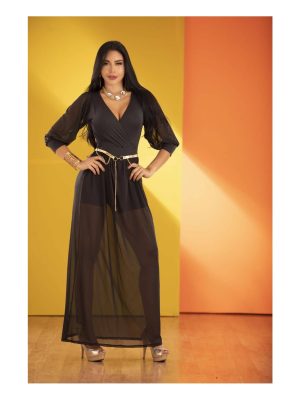 Vestido largo Negro
